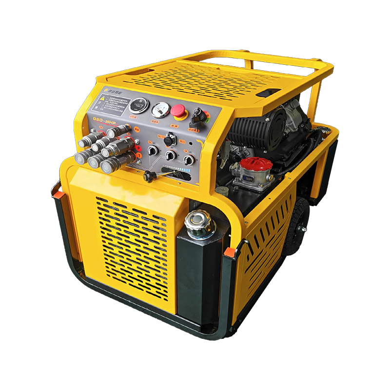 35HP HighFlow ポータブル油圧パワー ユニット (HPU)